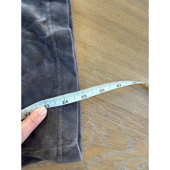 Pact Velour Lounge Set Organic Cotton Women's Small Purple Gray Sweatshirt - Picture 10 of 12